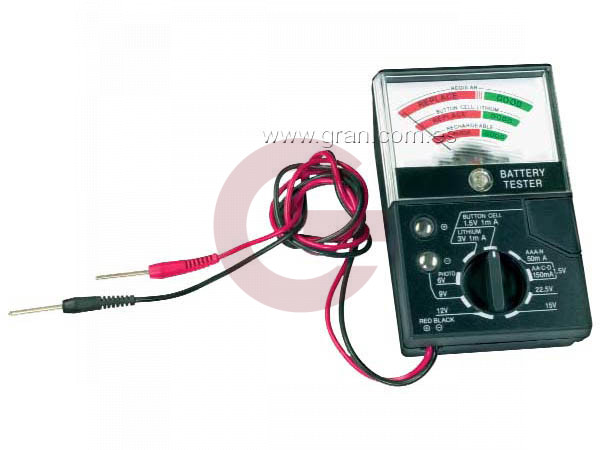 Comprobador de pilas Comprobador de pilas